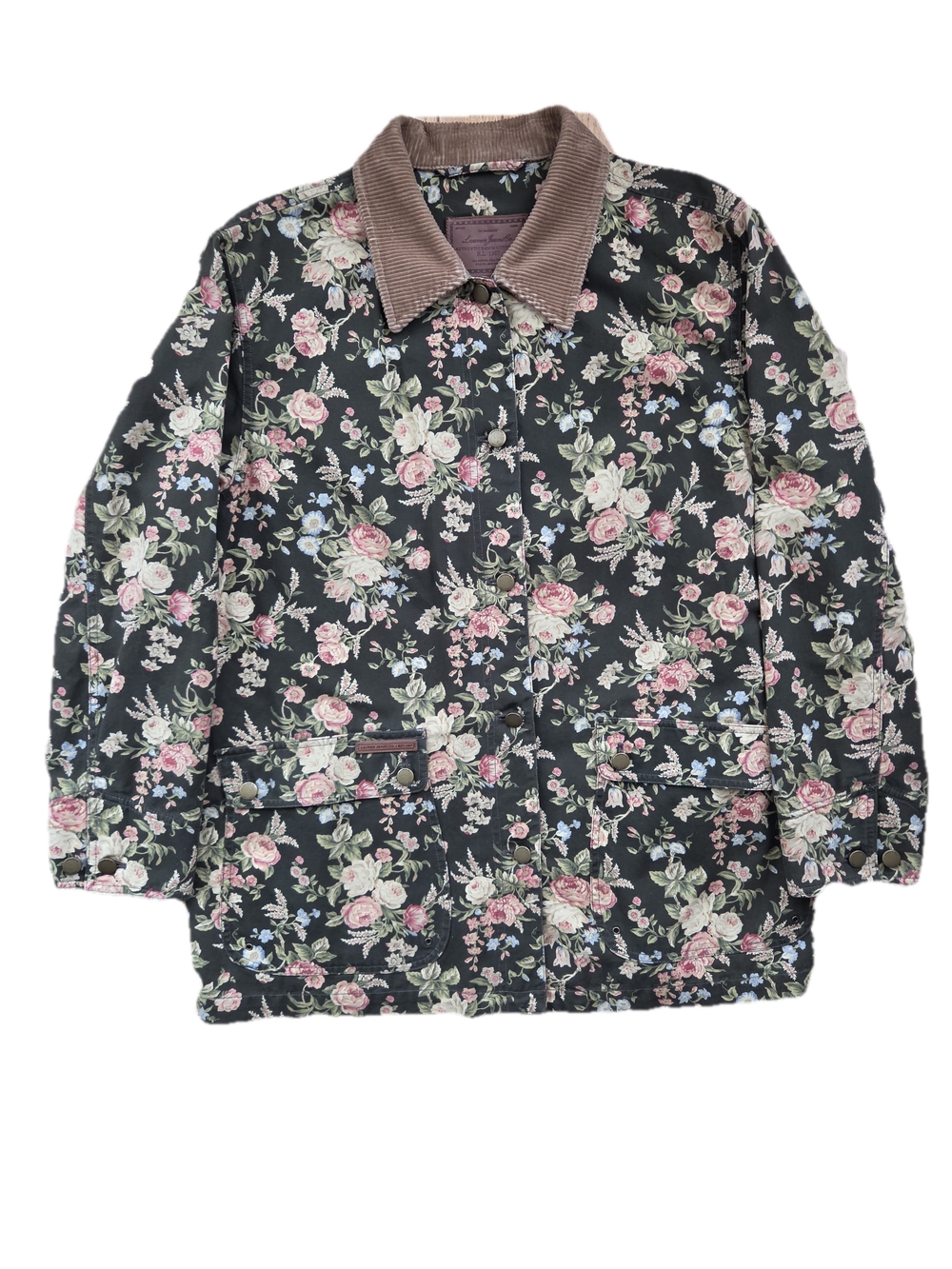 Vintage Lauren Jeans Co English Garden Barn Chore Floral Jacket 2XL